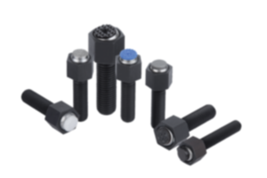 Supporti oscillanti regolabili con o-ring e inserti intercambiabili Supporti oscillanti regolabili con o-ring e inserti intercambiabili