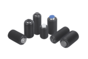 Supporti oscillanti regolabili con o-ring, inserti intercambiabili ed esagono incassato Supporti oscillanti regolabili con o-ring, inserti intercambiabili ed esagono incassato