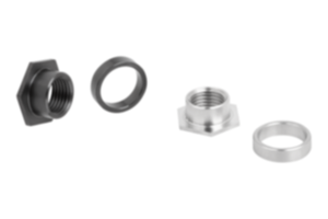 Kit di connettori in acciaio o acciaio inox per parti a parete sottile Kit di connettori in acciaio o acciaio inox per parti a parete sottile