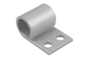 Catch plate aluminium for barrel locks with return spring  Catch plate aluminium for barrel locks with return spring