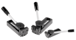 Niederzugspanner Stahl mit Spannhebel und Langloch Niederzugspanner Stahl mit Spannhebel und Langloch