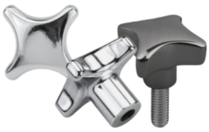 Pomelli a croce simili a DIN 6335 in acciaio inox Pomelli a croce simili a DIN 6335 in acciaio inox