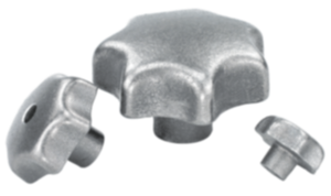 Star grips grey cast iron, DIN 6336 - inch Star grips grey cast iron, DIN 6336 - inch