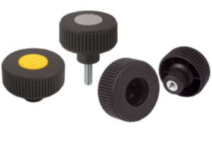 Knurled knobs - inch Knurled knobs - inch