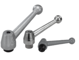 Klemmhebel Stahl, mit Innengewinde, hammerschlaglackiert, Gewindeeinsatz Stahl brüniert - inch Klemmhebel Stahl, mit Innengewinde, hammerschlaglackiert, Gewindeeinsatz Stahl brüniert - inch