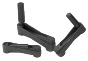 Handkurbeln mit Zylindergriff umlegbar, Passbohrung ohne Nut - inch Handkurbeln mit Zylindergriff umlegbar, Passbohrung ohne Nut - inch