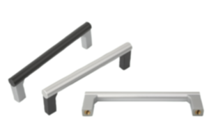 Rohrgriffe Aluminium mit Kunststoff-Griffschenkel Rohrgriffe Aluminium mit Kunststoff-Griffschenkel