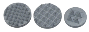 Gripper pads round carbide