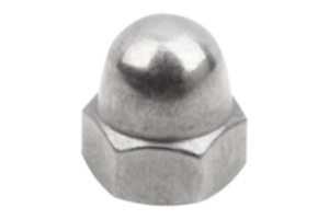 Dadi Ciechi A Calotta In Acciaio Inox A2 - 100 Pezzi M6, Norma DIN 1587 - Foto 4