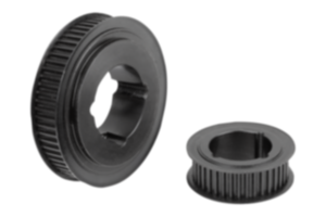 Pulegge per cinghie dentate profilo HTD 5M, per montaggio con bussole coniche di serraggio Pulegge per cinghie dentate profilo HTD 5M, per montaggio con bussole coniche di serraggio