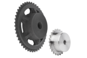 Ruote dentate semplici 1 1/2" x 1" DIN ISO 606 Ruote dentate semplici 1 1/2" x 1" DIN ISO 606