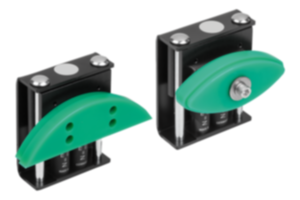 Morsa a catena TS con profilo arcuato o profilo ellittico Morsa a catena TS con profilo arcuato o profilo ellittico