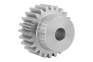 Ruote dentate frontali in acciaio inox, modulo 2 dentatura fresata, dentatura dritta, angolo di pressione 20° Ruote dentate frontali in acciaio inox, modulo 2 dentatura fresata, dentatura dritta, angolo di pressione 20°
