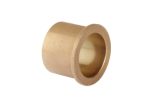 Plain bearing sintered bronze with collar Plain bearing sintered bronze with collar