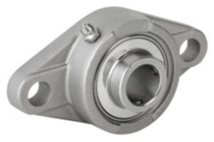 Unità di supporto - supporto a flangia MUCFL a 2 fori acciaio inox Unità di supporto - supporto a flangia MUCFL a 2 fori acciaio inox