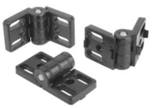 Cerniere in zinco pressofuso, con fori oblunghi Cerniere in zinco pressofuso, con fori oblunghi