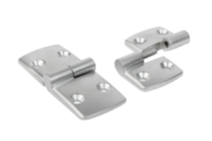 Cerniere in alluminio, amovibili, dx Cerniere in alluminio, amovibili, dx