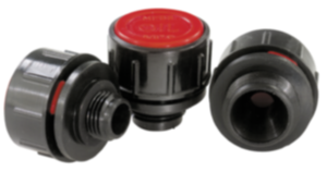 Viti di sfiato con paraspruzzi Viti di sfiato con paraspruzzi