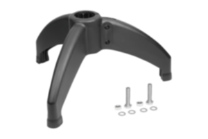 Piedino di collegamento in plastica per tubi rotondi a tre gambe  Piedino di collegamento in plastica per tubi rotondi a tre gambe