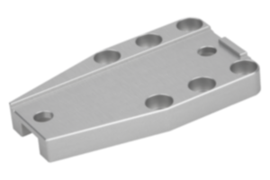 Piastre di supporto alluminio per morse a vite di precisione Piastre di supporto alluminio per morse a vite di precisione