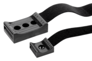 Base del nastro in velcro con nastro in velcro per montaggio a vite Base del nastro in velcro con nastro in velcro per montaggio a vite