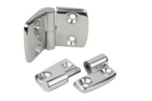 Cerniere in acciaio inox amovibili, sx Cerniere in acciaio inox amovibili, sx