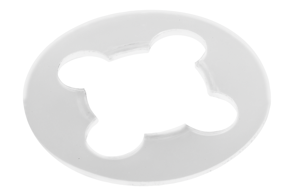 Rondelle Bianche DIN 9021 Dischi In Plastica M2 M3 M4 M5 M6 M8 - Foto 8