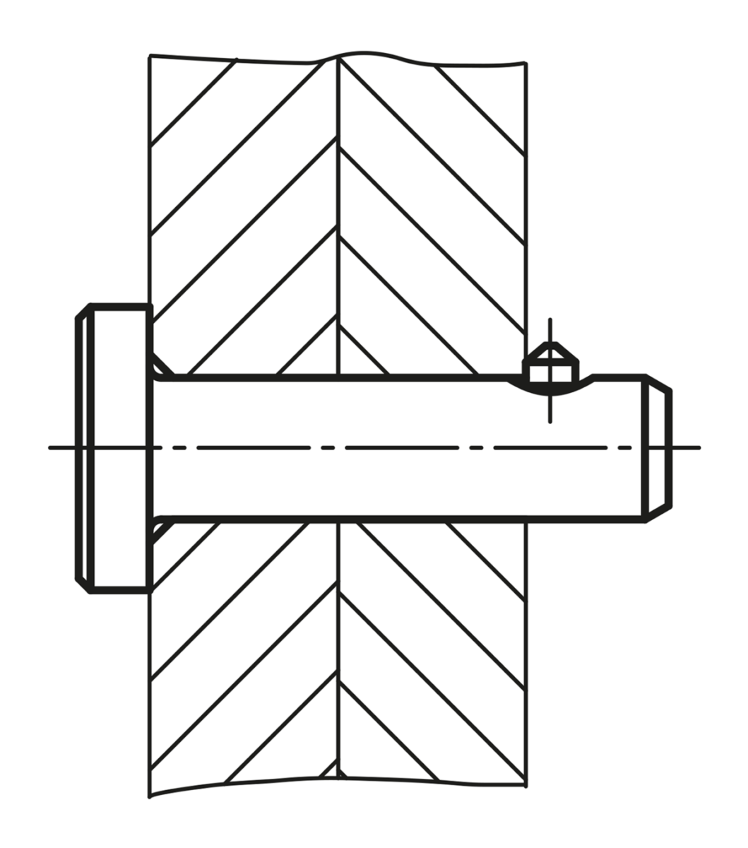 Set 5 Perni Di Sicurezza Zincati 10x70mm - Per Rimorchi E Attrezzature Agricole - Foto 5