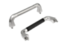 Maniglie tubolari acciaio inox, forma A