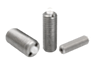 Pressori a molla con esagono incassato e puntale in POM, acciaio inox, inch