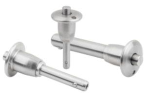 Imbastitori a sfere con impugnatura a fungo in acciaio inox
