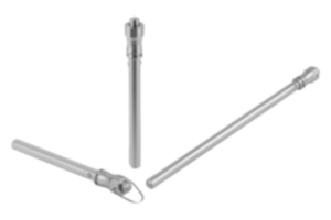 Imbastitore a sfere in acciaio inox con bloccaggio testa