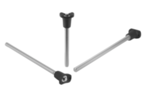 Imbastitore a sfere in acciaio inox con bloccaggio testa
