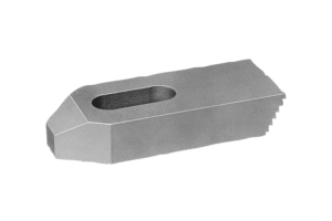 Staffe dentellate acciaio e alluminio