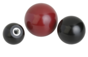 Pomelli a sfera lisci DIN 319