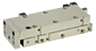 Moduli lineari pneumatici con guida lineare