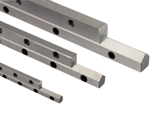 Guide lineari rivestite in teflon