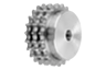 Ruote dentate triple 3/8" x 7/32" DIN ISO 606