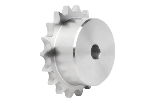 Ruote dentate semplici 1/2“ x 5/16“ in acciaio inox DIN ISO 606