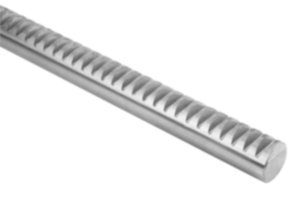 Cremagliere tonde in acciaio inox dentatura fresata, dentatura dritta, angolo di pressione 20°