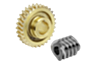 Ingranaggio a vite destrorso distanza degli assi 53 mm