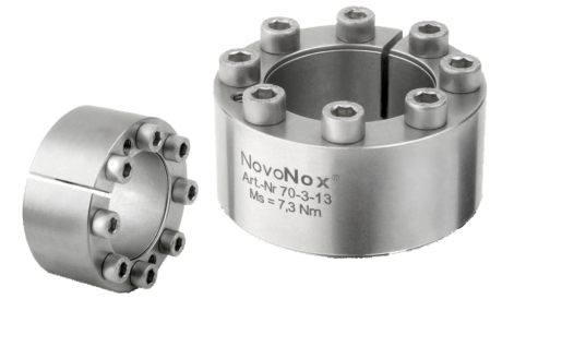 Calettatori forma D in acciaio inox