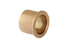 Cuscinetto radente con collare in bronzo sinterizzato
