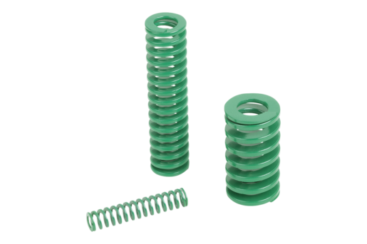 Molle di compressione ad elica ISO 10243, carico lieve
