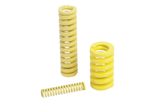 Molle di compressione ad elica ISO 10243, carico molto pesante