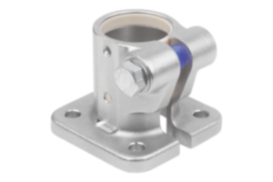 Morsetti con base acciaio inox per unità lineare