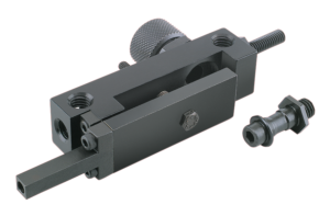 Supporto per comparatore girevole 180° tasto a leva con filettatura