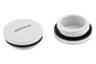 Tappi filettati in plastica, rotondi