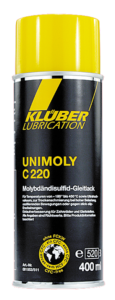 Lacca lubrificante Klüber UNIMOLY C 220