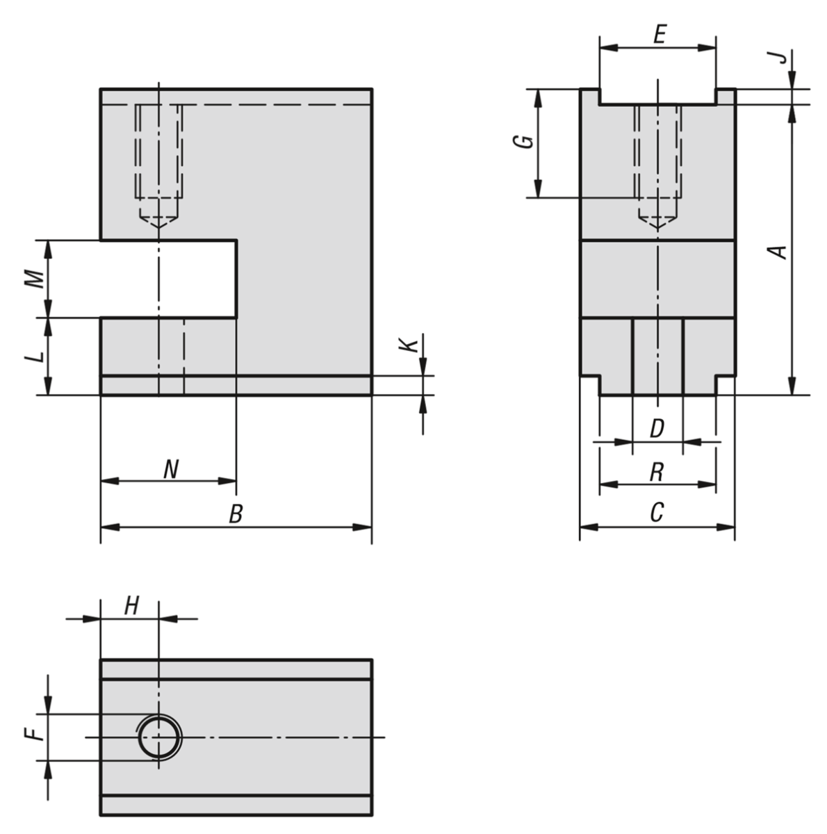Blocchi di livello forma P